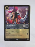 Disney Lorcana Reign of Jafar | Coldfoil | Captain Hook Forceful Duelist | #186 | Common
