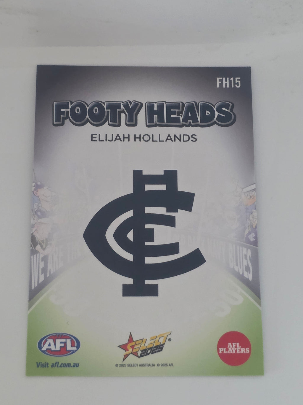 AFL Footy Stars 2025 | Footy Heads | #FH15 | E. Hollands | Carlton
