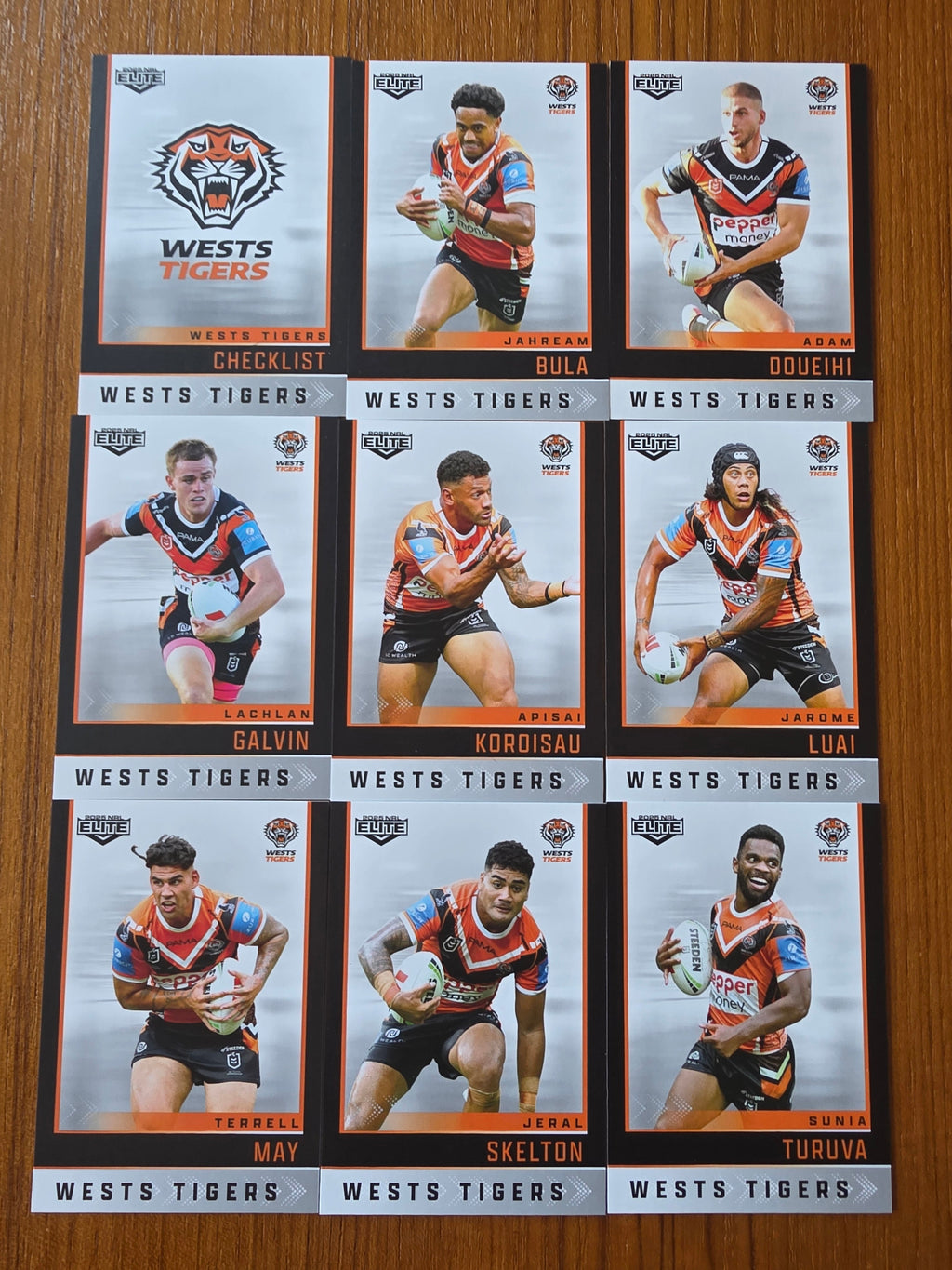 NRL 2025 Elite | Base Set (153 Cards)