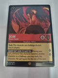 Lorcana - Floodborn - #125/204 - Coldfoil - Scar - Vicious Cheater - Legendary