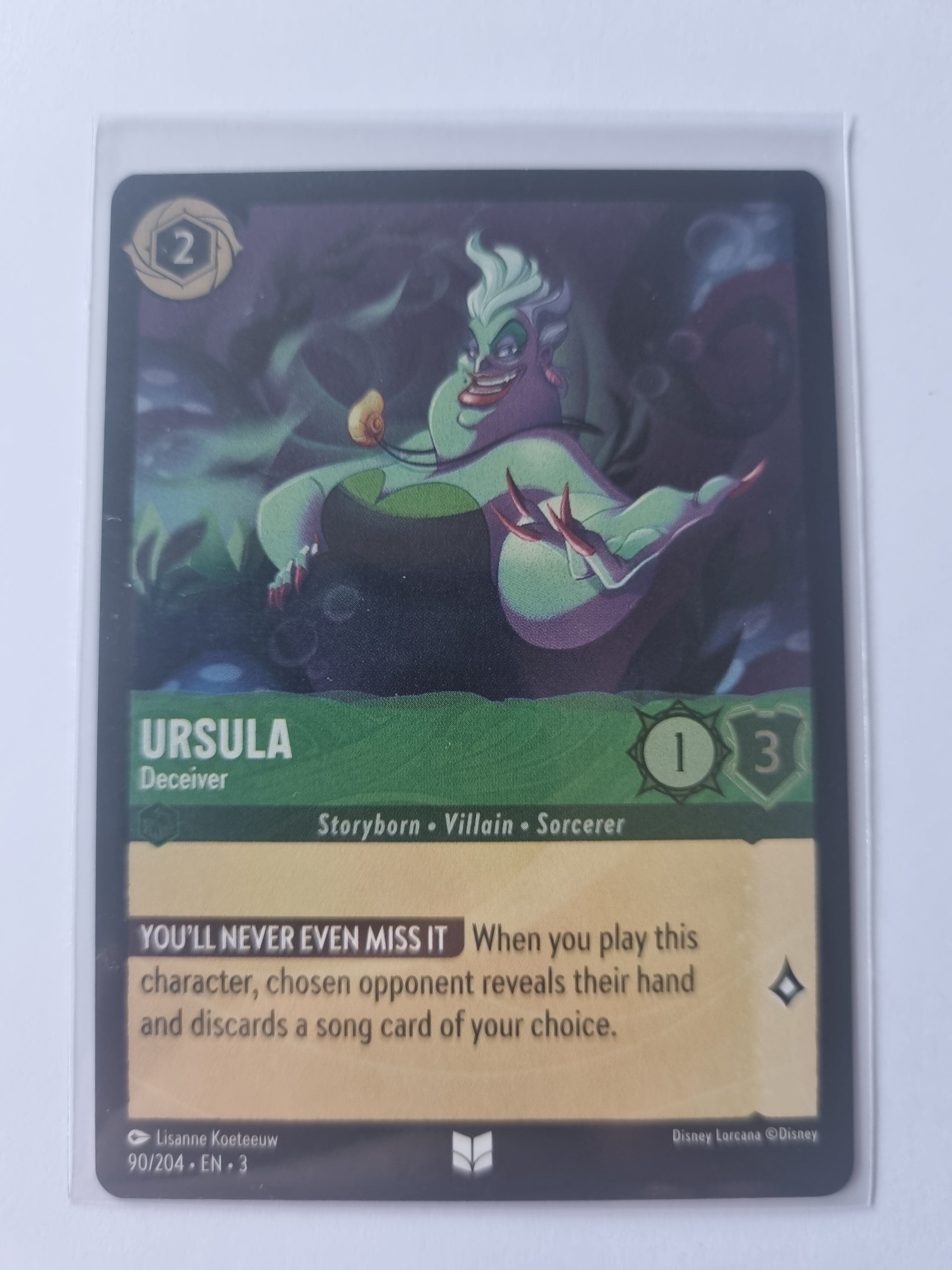 Into the Inklands - Coldfoil - Ursula - Deceiver - 090/204 - Uncommon