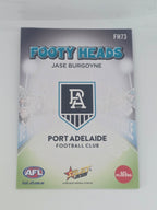 AFL Footy Stars 2025 | Footy Heads | #FH73 | J. Burgoyne | Port Adelaide
