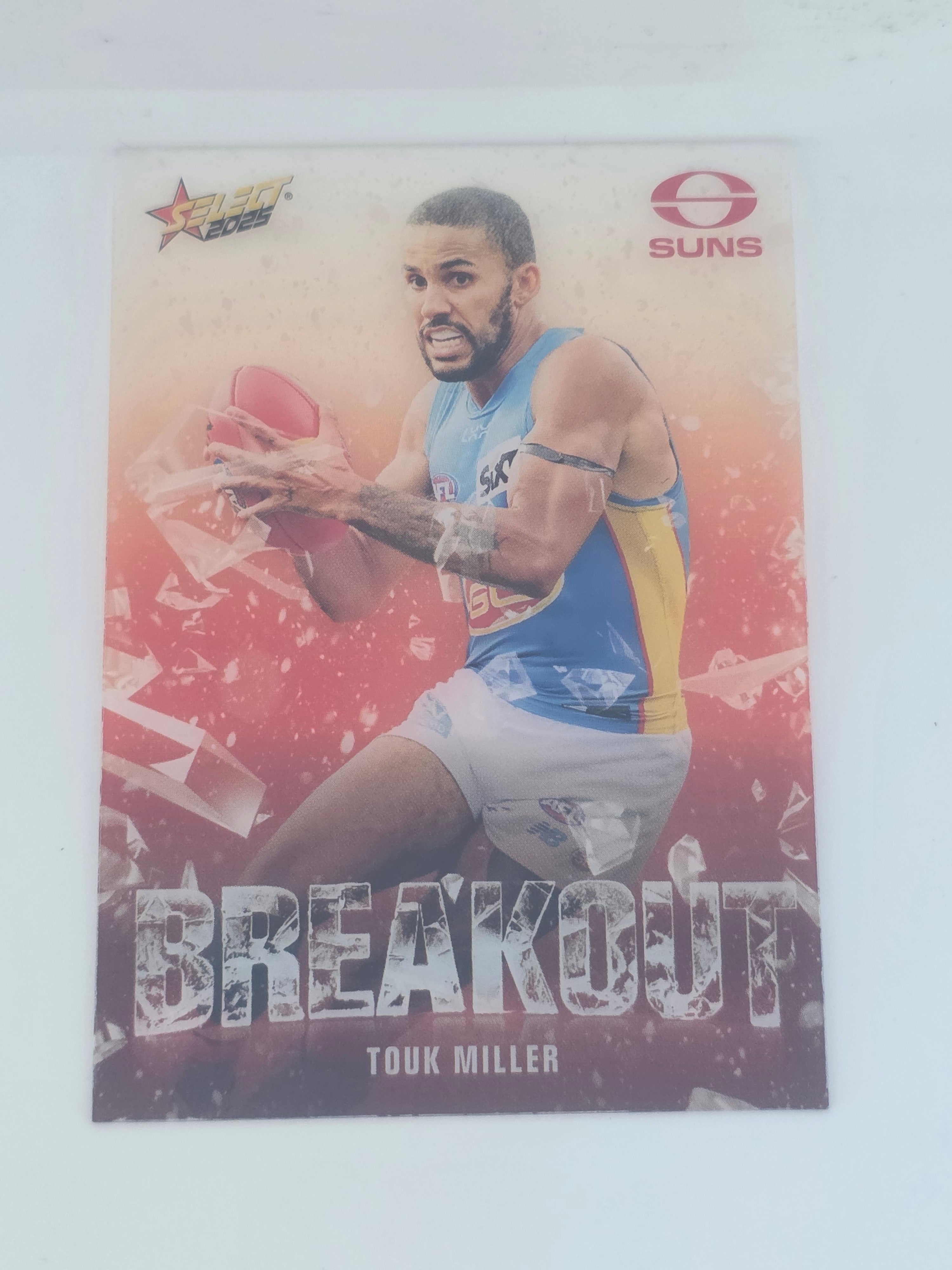AFL Footy Stars 2025 | Breakout | #B44 | T. Miller | Gold Coast Suns