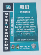 2024-25 LUXE Cricket - Stat Stackers - #SS16 - Georgia Redmayne - Heat
