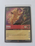 Into the Inklands - Coldfoil - Simba - Scrappy Cub - 123/204 - Rare