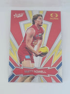 AFL Footy Stars 2025 | Luminous Thunderbolt | #LT106 | M. Rowell Gold Coast Suns