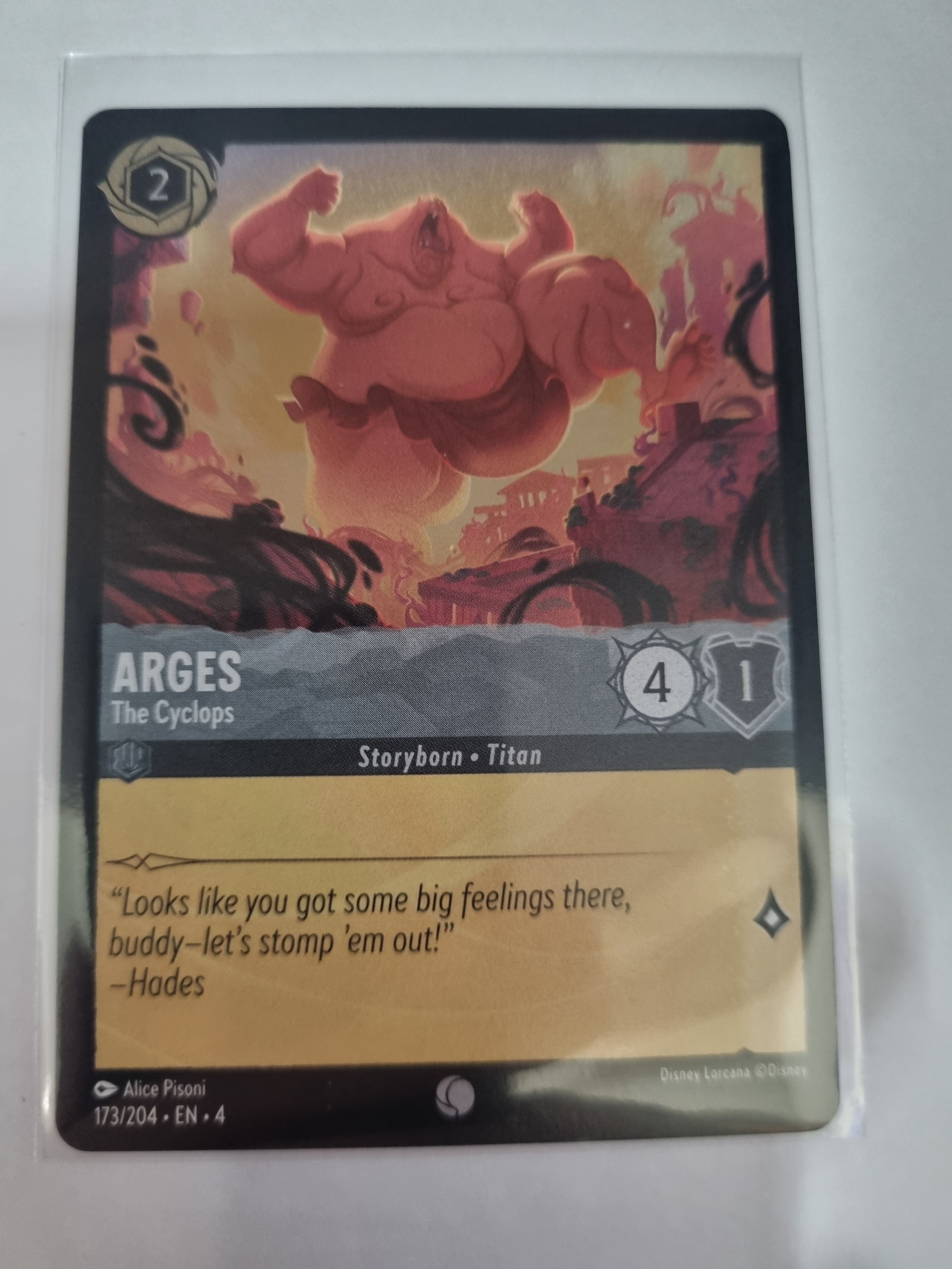 Ursula's Return - Coldfoil - Arges - The Cyclops - 173/204 - Common