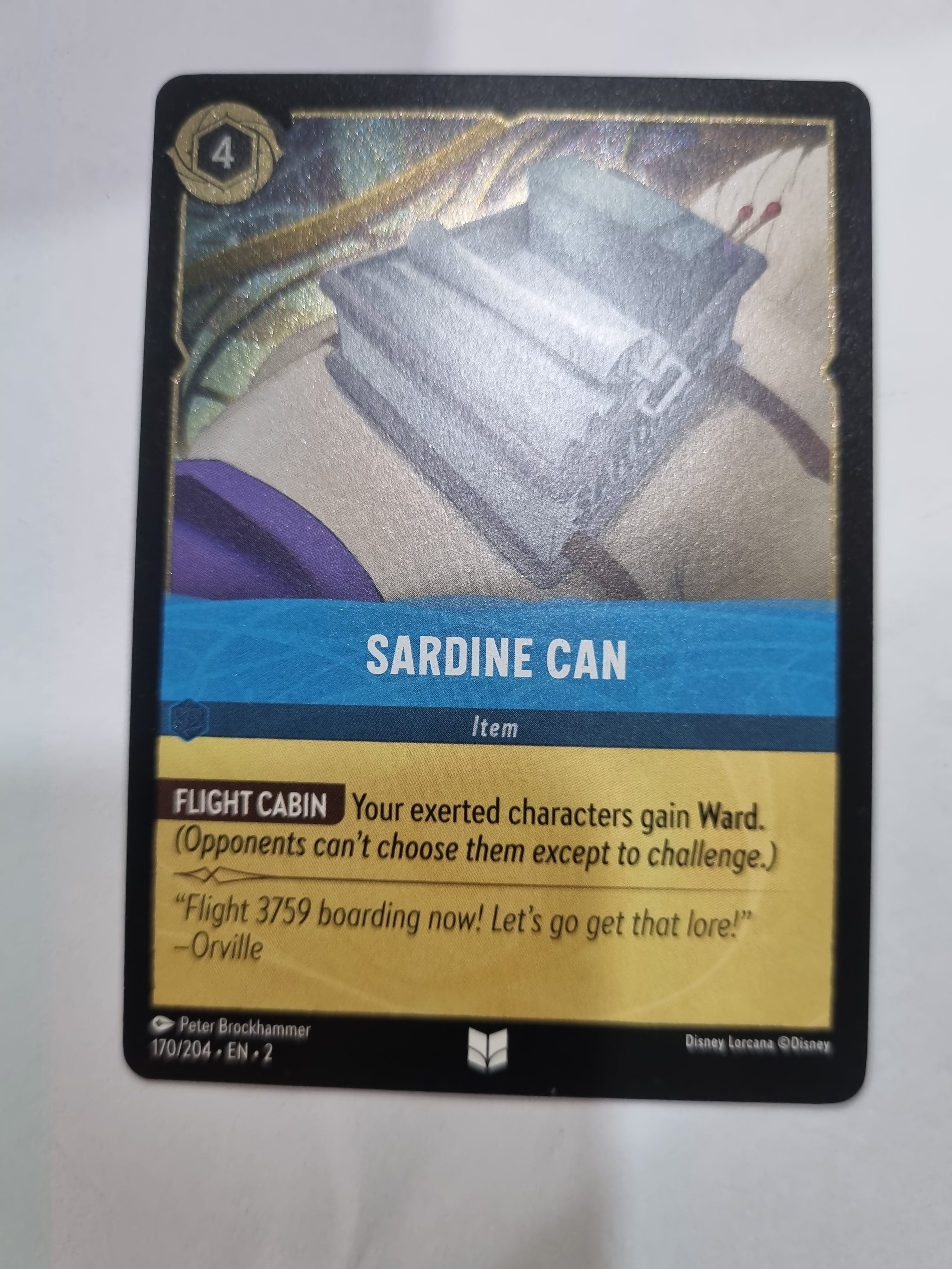 Lorcana - Floodborn - #170/204 - Coldfoil - Sardine Can - Uncommon