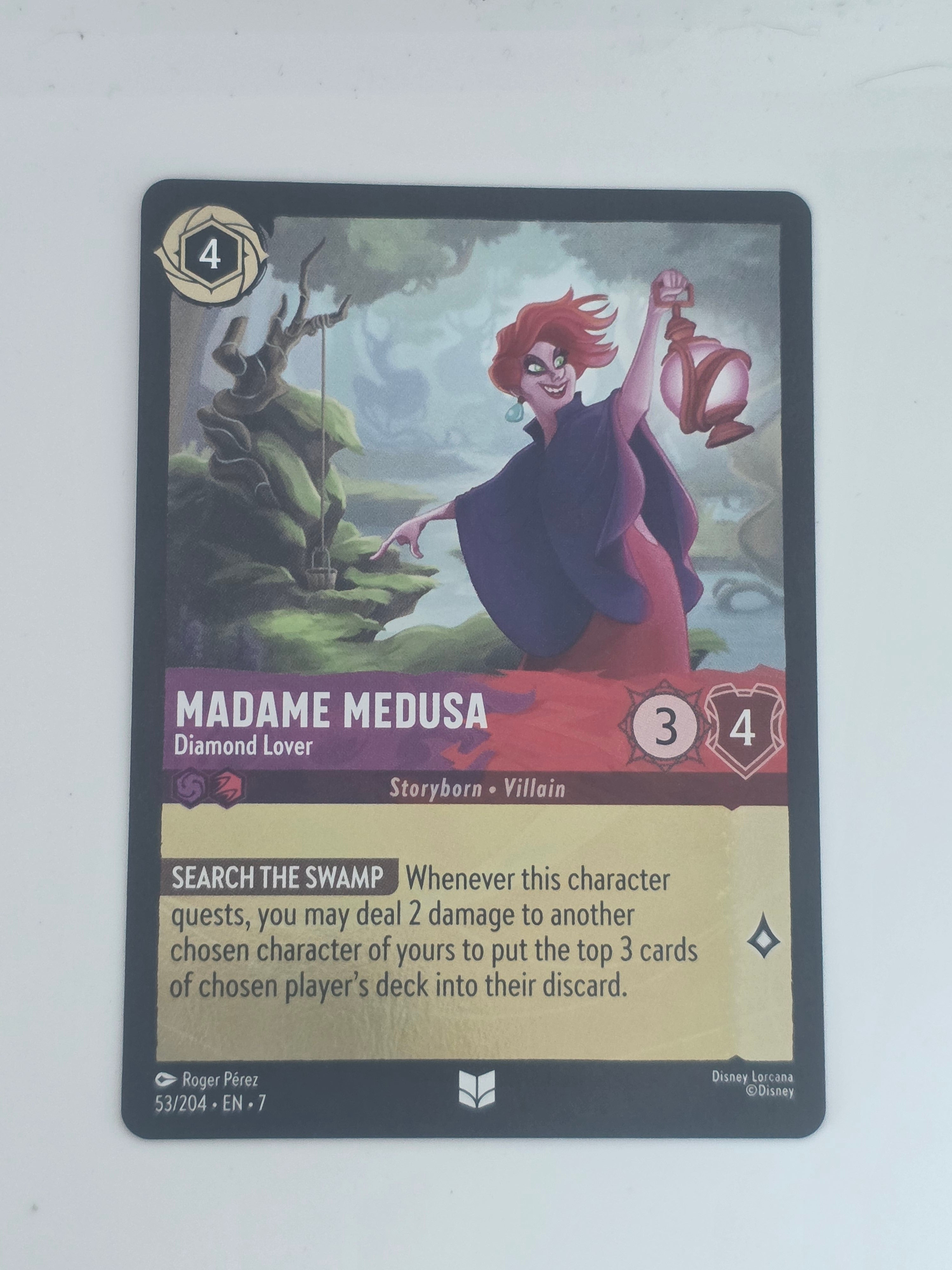 Lorcana | Archazia's Island COLDFOIL #53/204 Madame Medusa - Diamond Lover | U/C