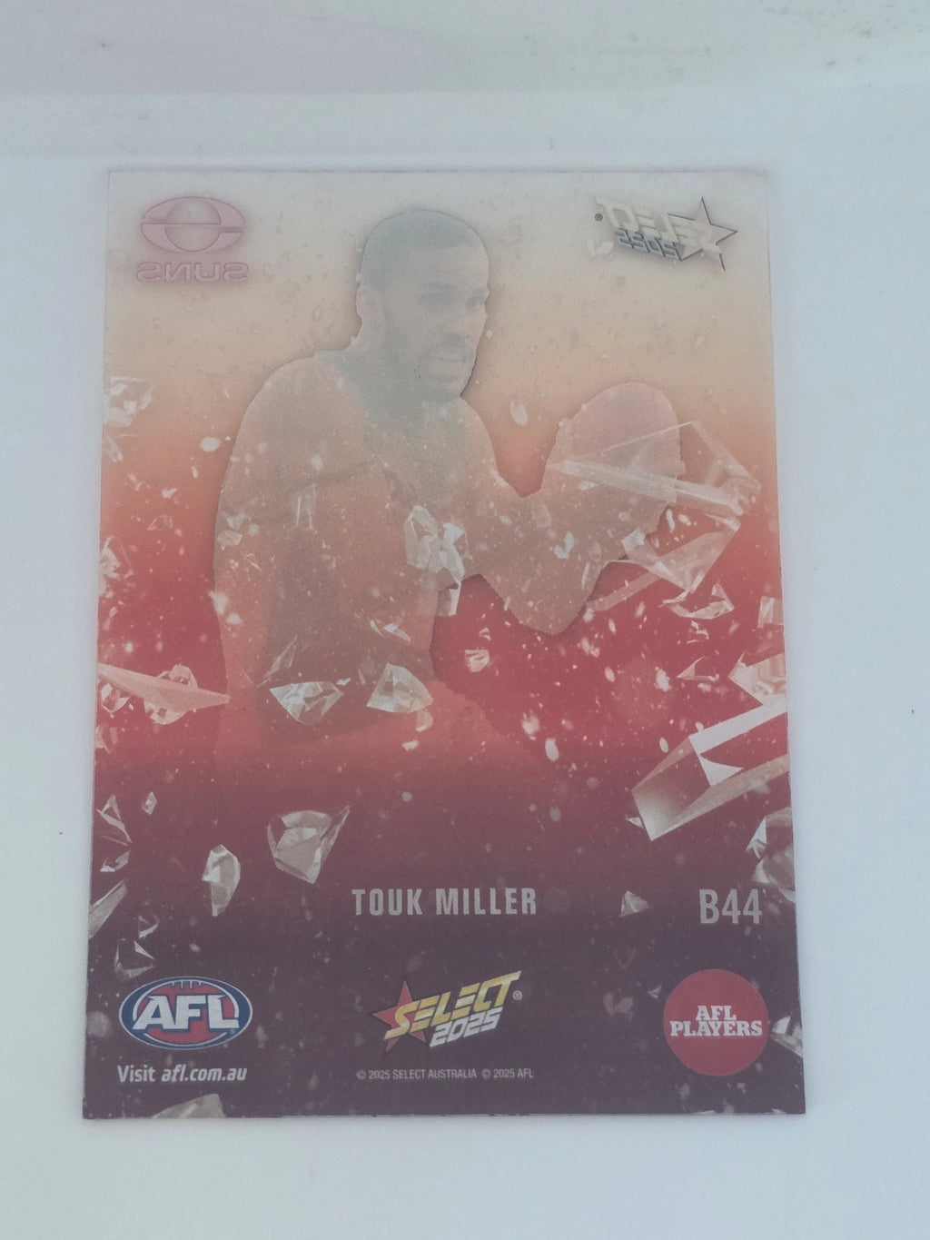 AFL Footy Stars 2025 | Breakout | #B44 | T. Miller | Gold Coast Suns