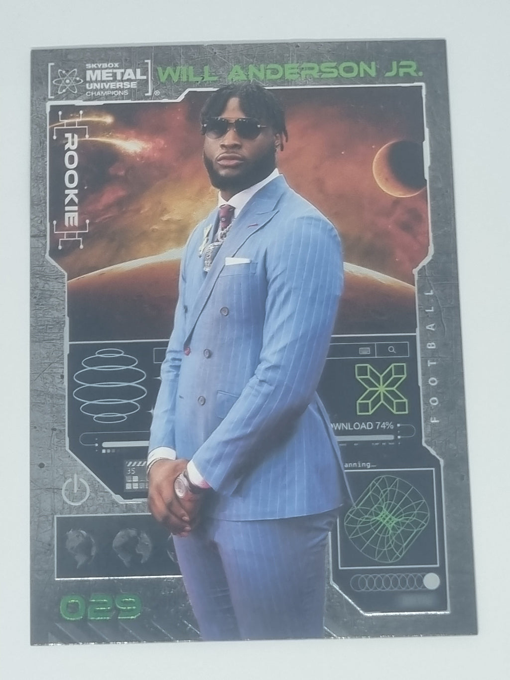 2023 Skybox Metal Universe Champions - #029 - Will Anderson Jr.