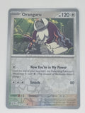 Pokemon TCG - Surging Sparks - #156/191 - Reverse Holo - Oranguru - Common