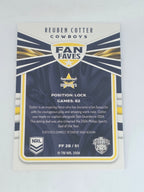 NRL 2025 Traders | Fan Favourites | #FF28 | Reuben Cotter | Cowboys