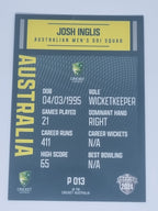2024-25 LUXE Cricket Traders - Parallel - #P013 - Josh Inglis - Aust ODI