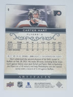 2021-22 Hockey Artifacts - #9 - Carter Hart - Flyers