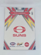 AFL Footy Stars 2025 | Luminous Thunderbolt | #LT97 N. Anderson Gold Coast Suns