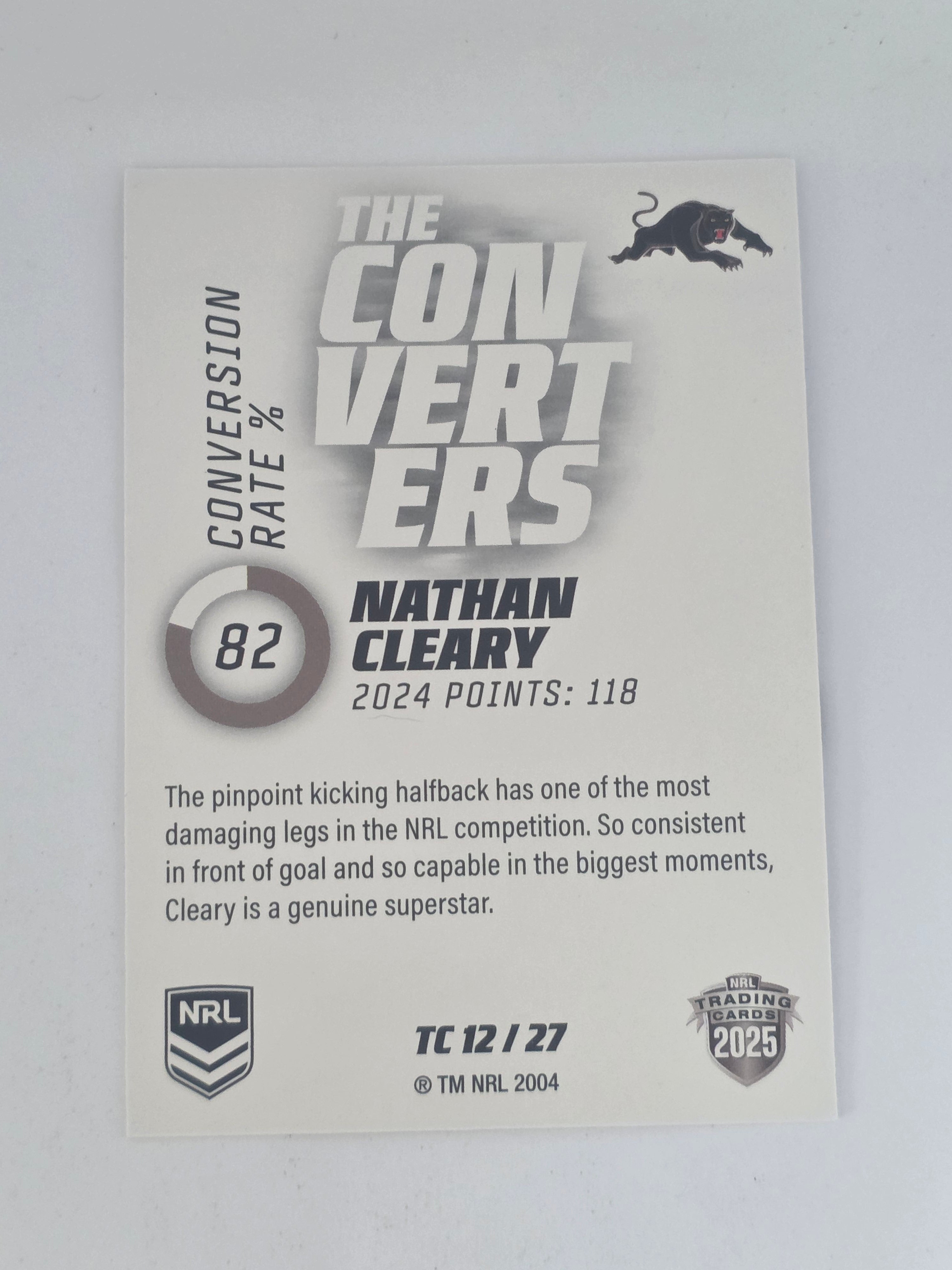 NRL 2025 Traders | Converters | #TC12 | Nathan Cleary | Panthers