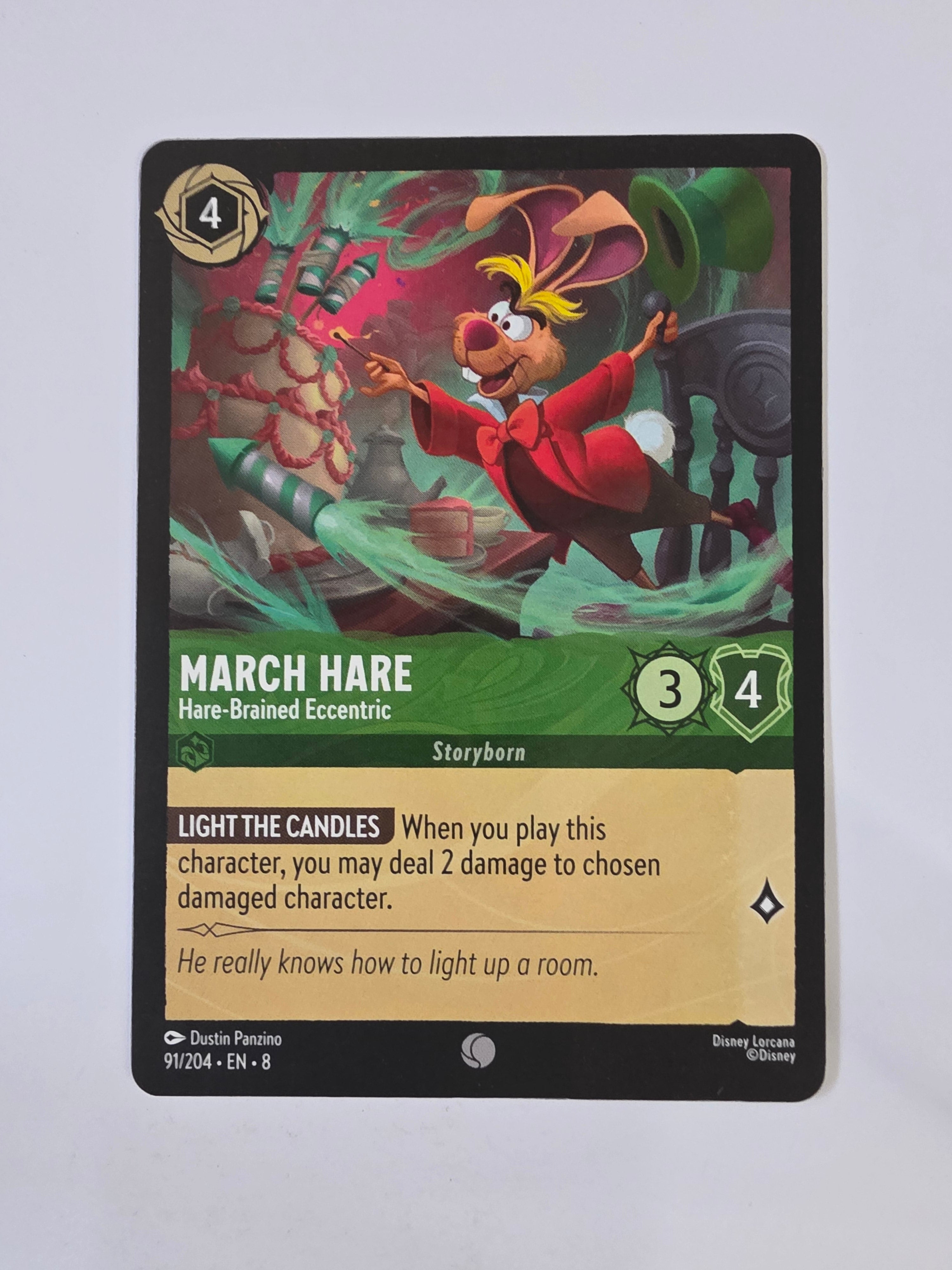 Disney Lorcana Reign of Jafar | March Hare | #091 | Common