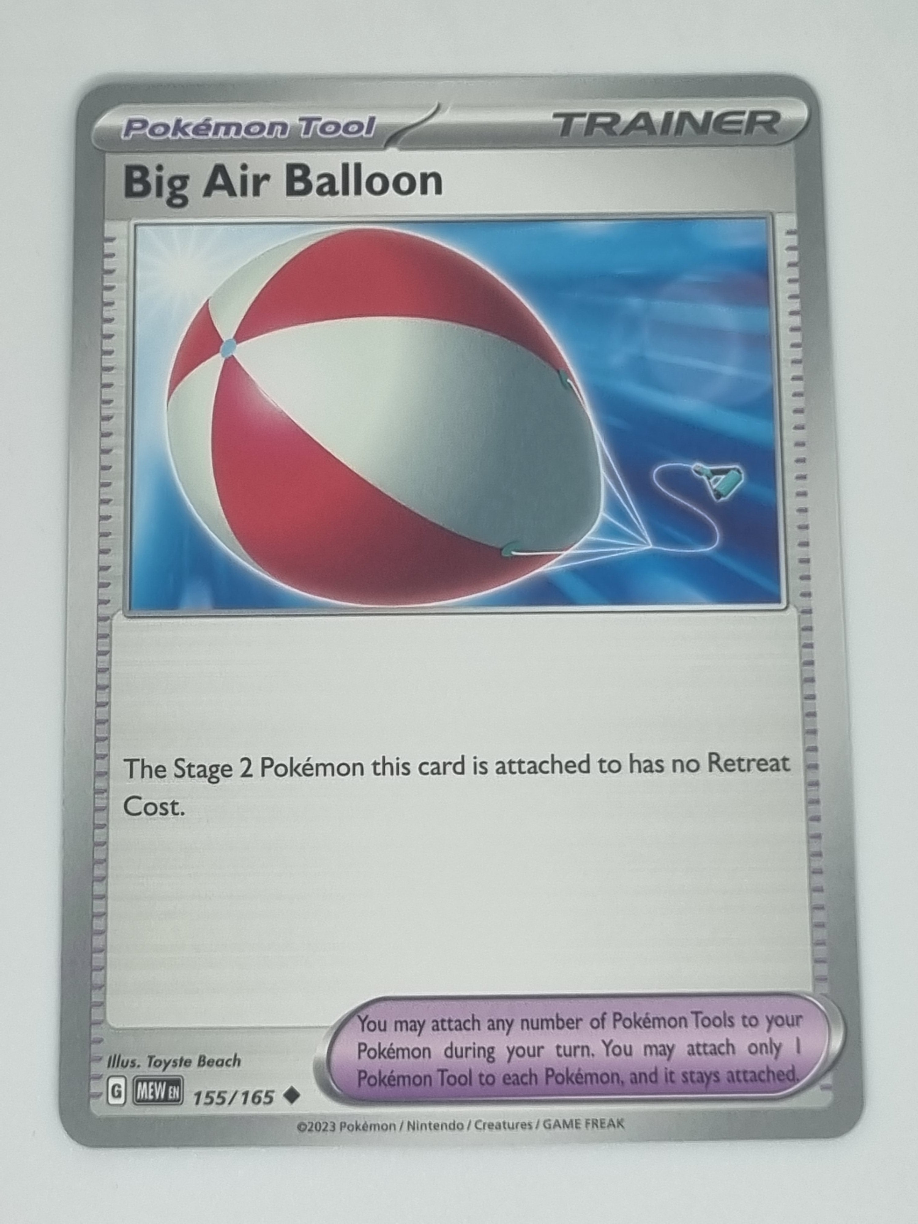 Pokemon TCG - Pokemon 151 - #155/165 - Big Air Balloon - Uncommon