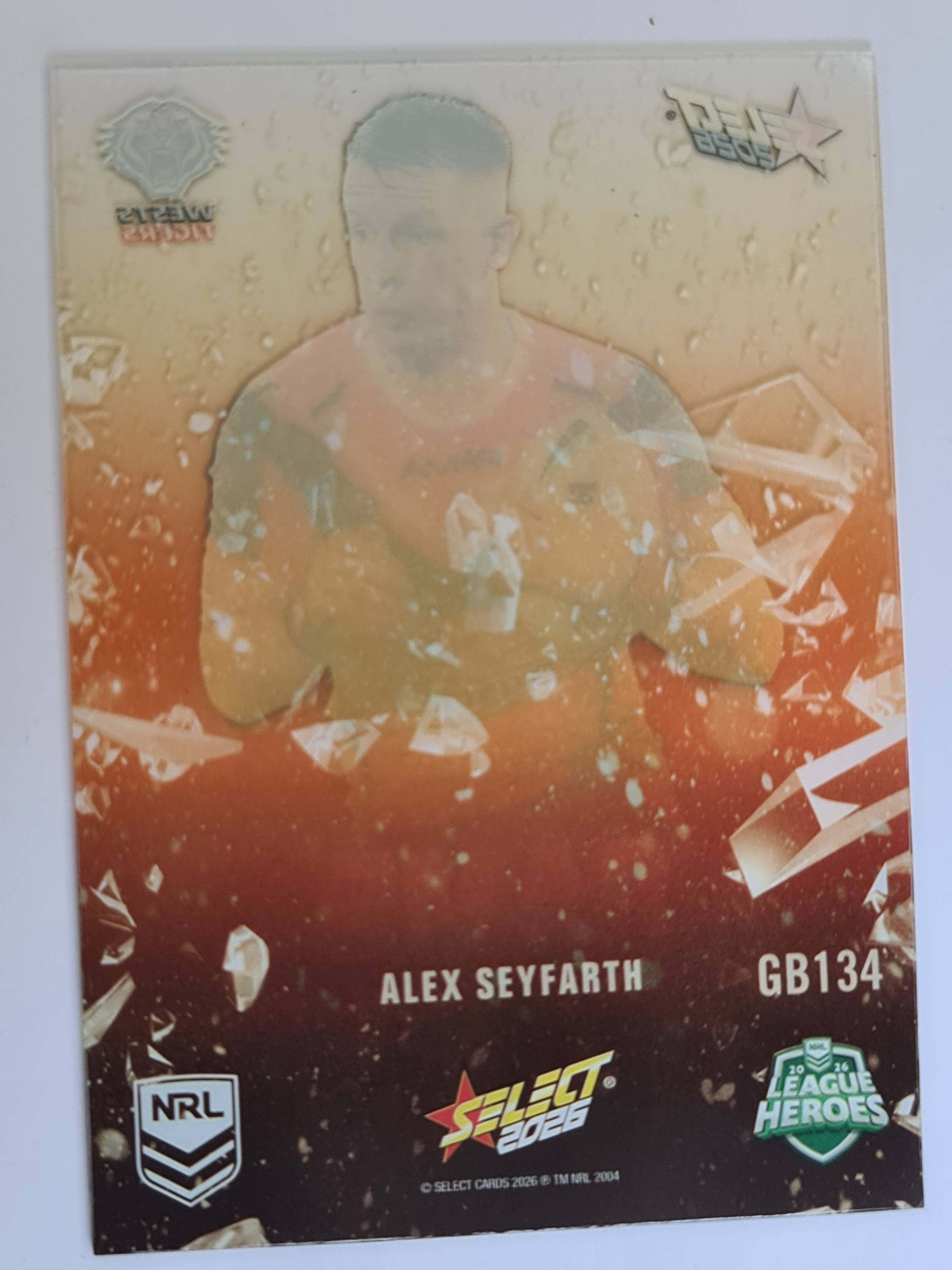 NRL 2026 League Heroes | Gamebreakers | #GB134 | Alex Seyfarth | Wests Tigers