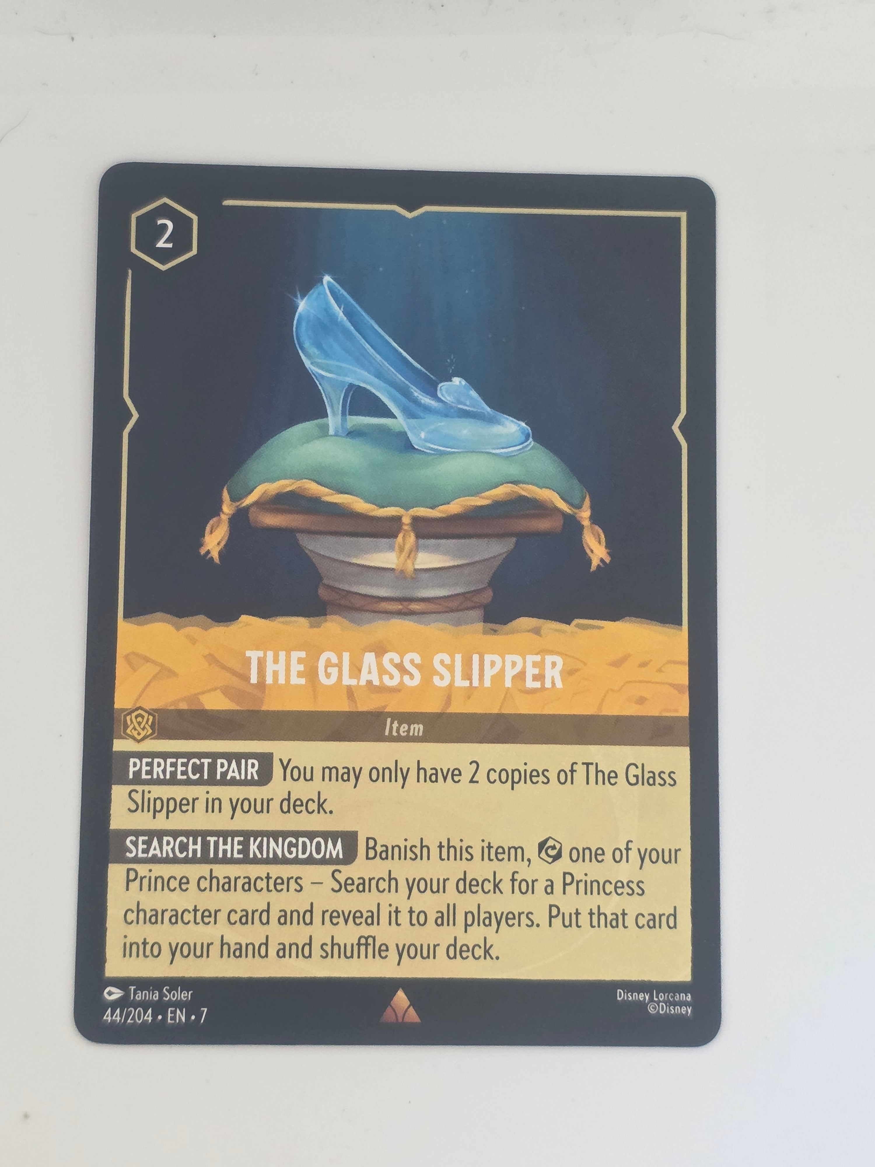 Lorcana | Archazia's Island | #44/204 | The Glass Slipper | Rare