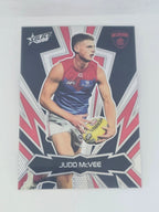 AFL Footy Stars 2025 | Luminous Thunderbolt | #LT126 | J. McVee | Melbourne