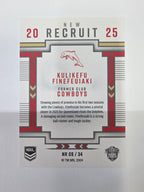 NRL 2025 Elite | New Recruits | #NR09 | Kulikefu Finefeuiaki | Dolphins