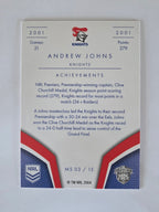 NRL 2025 Elite | Master Series Andrew Johns | #MS03 | Knights 01-01