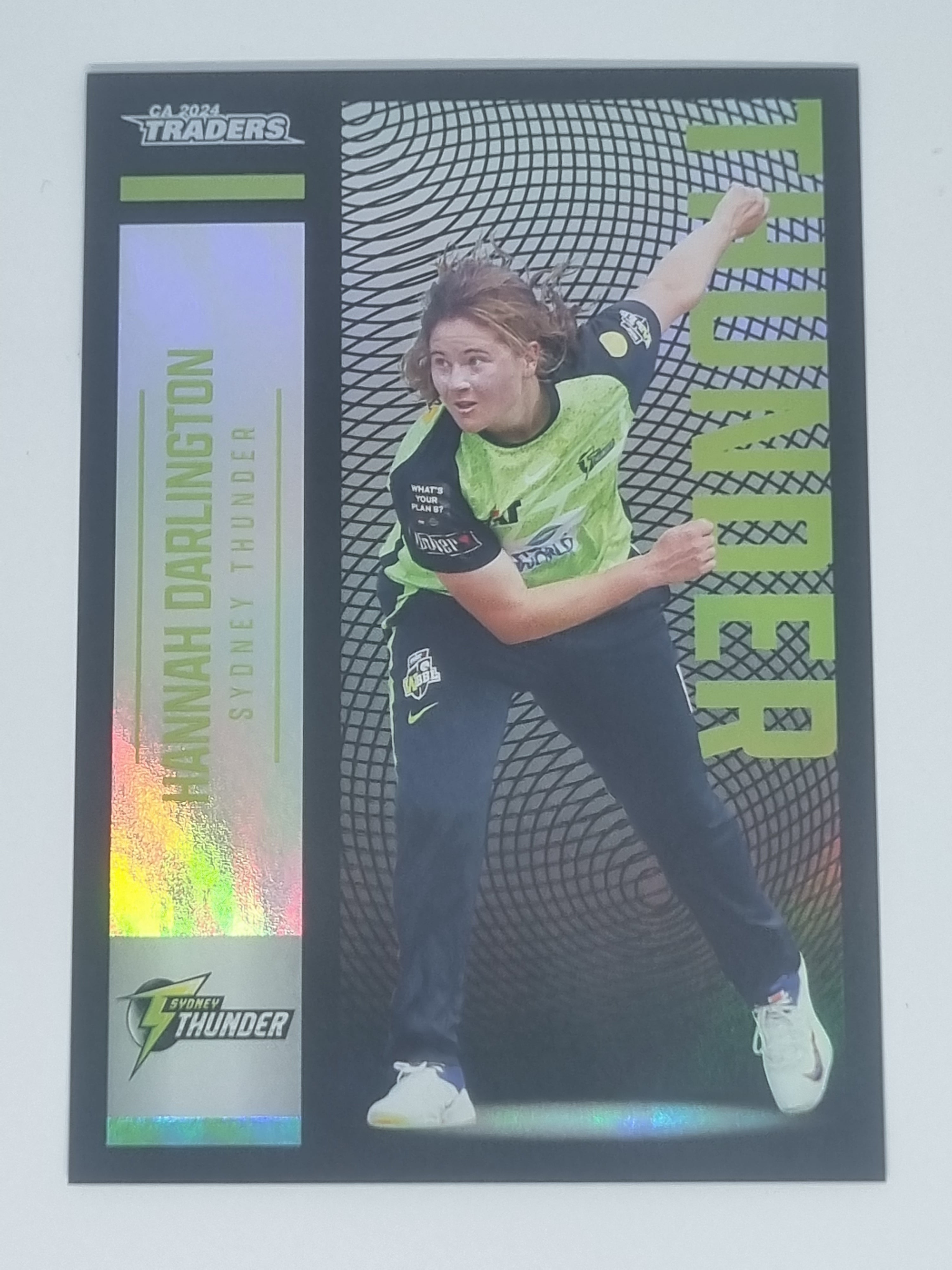 2024-25 LUXE Cricket Traders - Parallel - #P148 - Hannah Darlington - Thunder