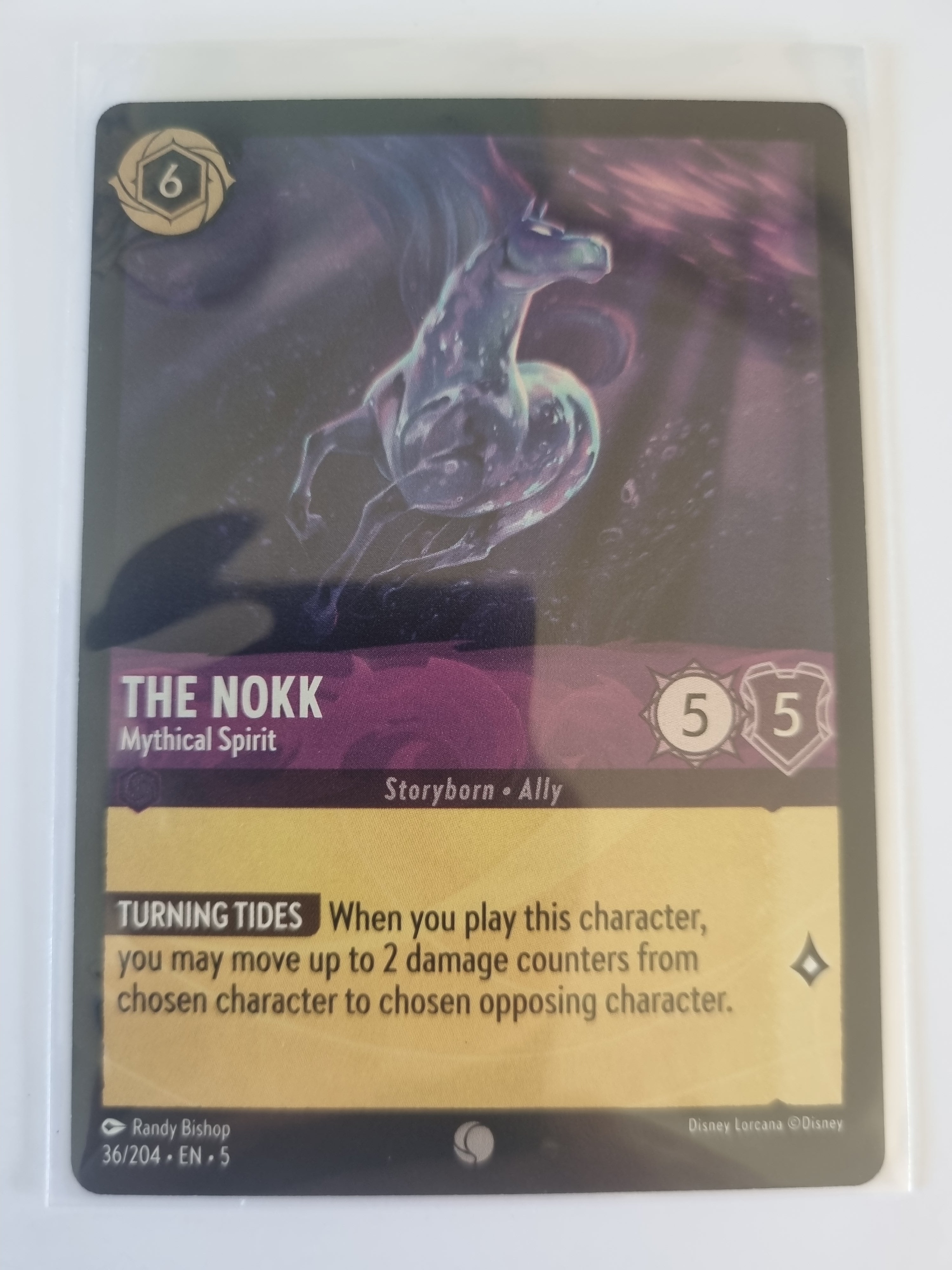 Shimmering Skies - Coldfoil - The Nokk - Mythical Spirit - 36/204 - Common