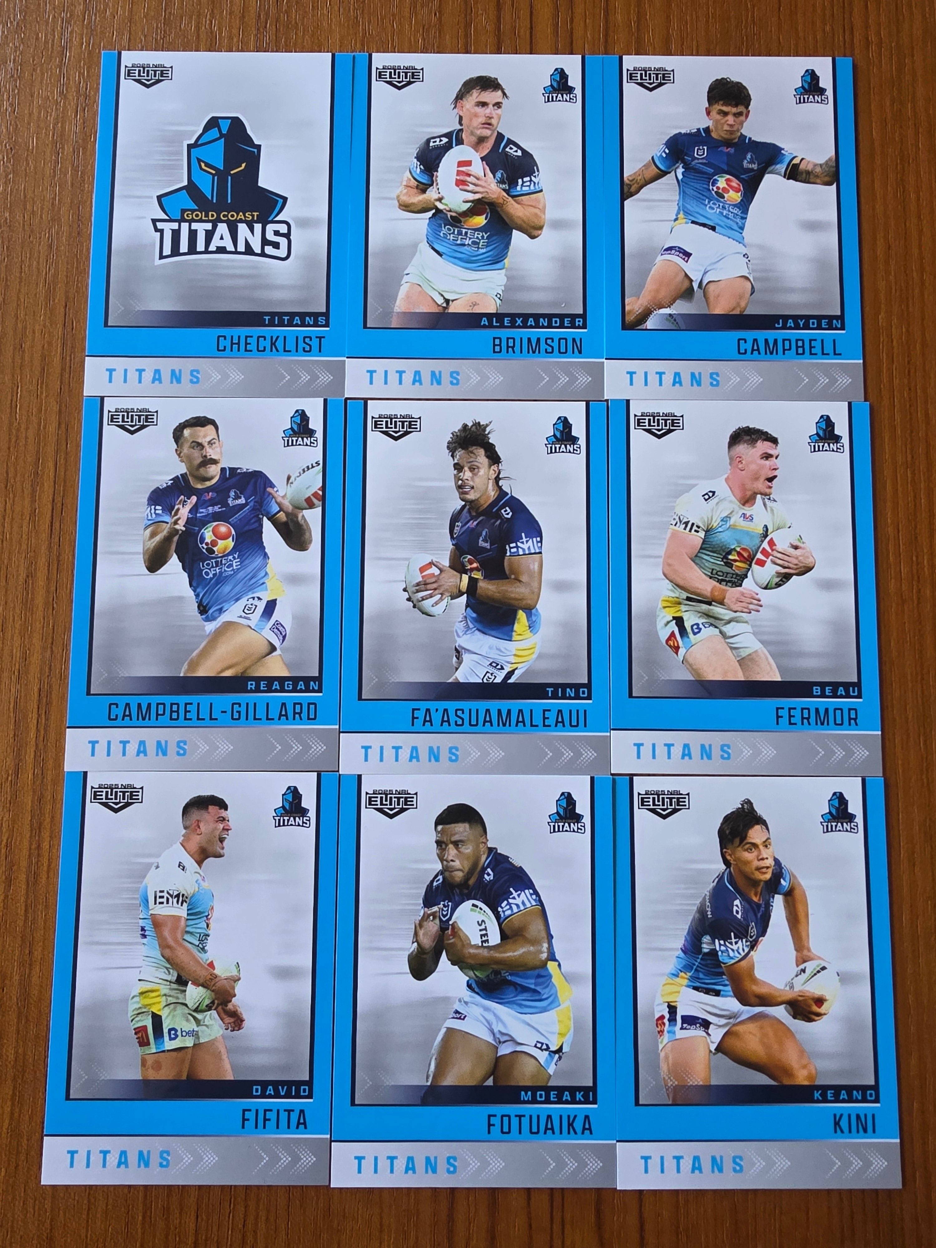 NRL 2025 Elite | Base Set (153 Cards)