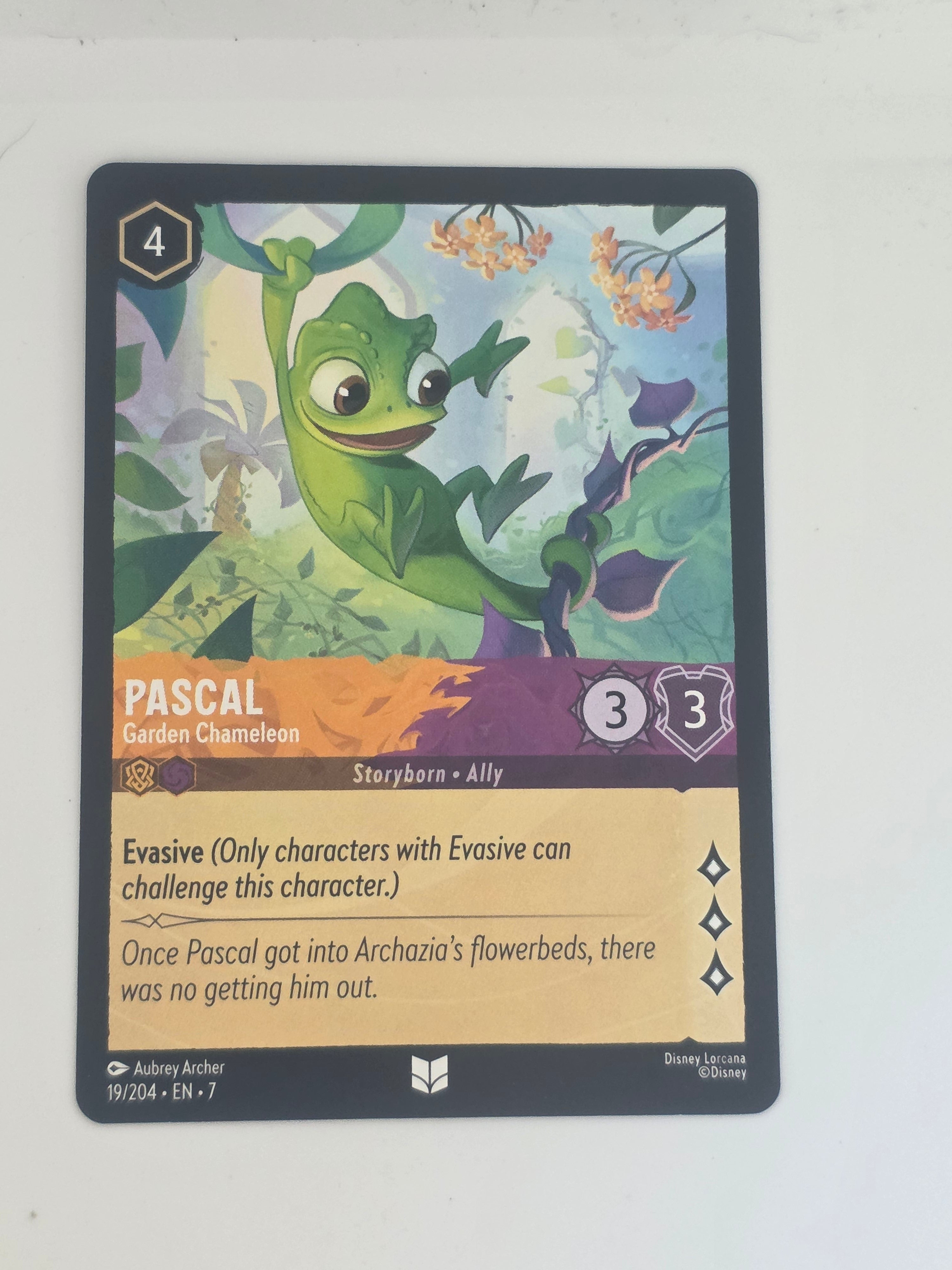 Lorcana | Archazia's Island | #19/204 | Pascal - Garden Chameleon | Uncommon