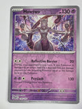 Pokemon TCG - Pokemon 151 - #150/165 - Reverse Holo - Mewtwo - Rare
