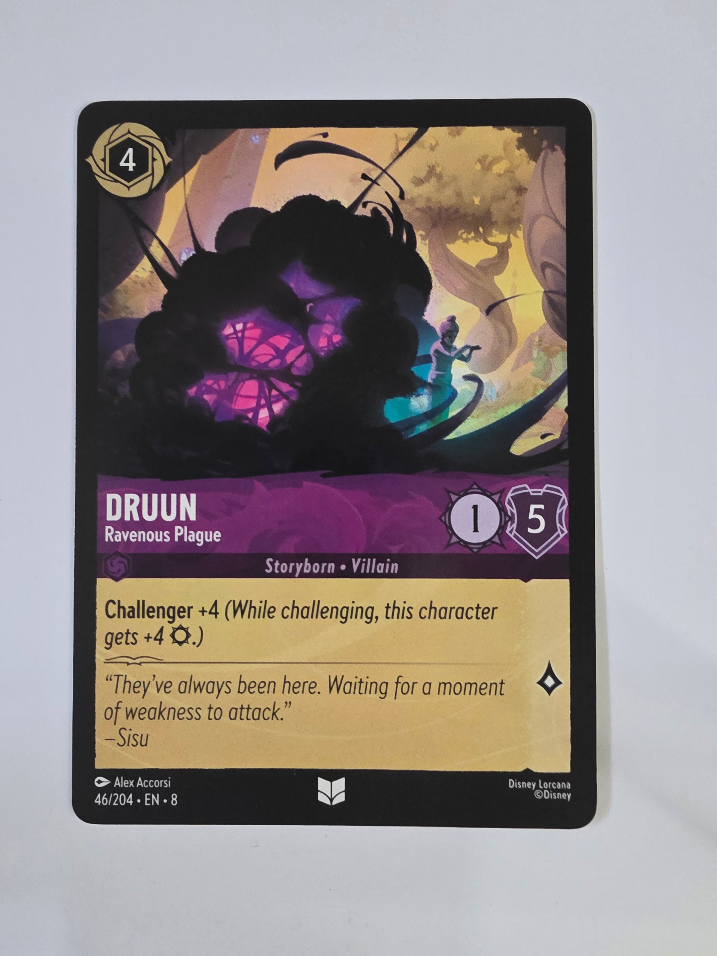 Disney Lorcana Reign of Jafar | Druun Ravenous Plague | #046 | Uncommon