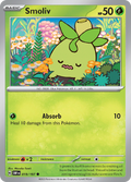 Pokemon TCG - Obsidian Flames - #19 -Smoliv - Common