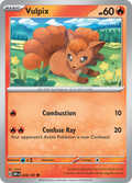 Pokemon TCG - Obsidian Flames - #28 -Vulpix - Common