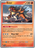 Pokemon TCG - Obsidian Flames - #30 -Entei - Rare Holo