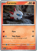 Pokemon TCG - Obsidian Flames - #40 -Larvesta - Common