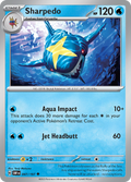 Pokemon TCG - Obsidian Flames - #47 -Sharpedo - Uncommon
