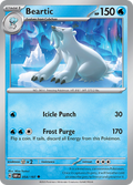 Pokemon TCG - Obsidian Flames - #54 -Beartic - Uncommon