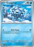 Pokemon TCG - Obsidian Flames - #55 -Cryogonal - Common