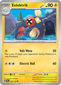 Pokemon TCG - Obsidian Flames - #68 -Eelektrik - Common