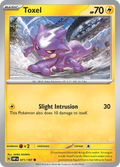 Pokemon TCG - Obsidian Flames - #71 -Toxel - Common