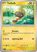 Pokemon TCG - Obsidian Flames - #74 -Tadbulb - Common