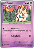 Pokemon TCG - Obsidian Flames - #83 -Togepi - Common