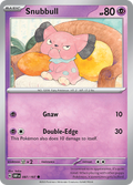 Pokemon TCG - Obsidian Flames - #87 -Snubbull - Common