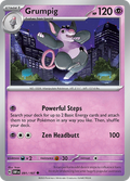 Pokemon TCG - Obsidian Flames - #91 -Grumpig - Uncommon