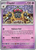 Pokemon TCG - Obsidian Flames - #95 -Claydol - Rare Holo