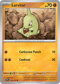 Pokemon TCG - Obsidian Flames - #105 -Larvitar - Common