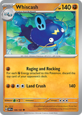 Pokemon TCG - Obsidian Flames - #109 -Whiscash - Uncommon